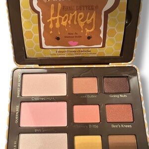 Too Faced Peanut Butter and Honey Eyeshadow Palette Collection 0.39 OZ NWOB